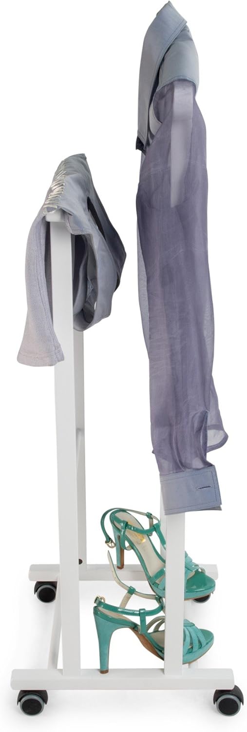 Arredamenti Italia ARREDAMENTIITALIA Herrendiener für Schlafzimmer ATRI, Holz -Farbe: Weiss AR-It il