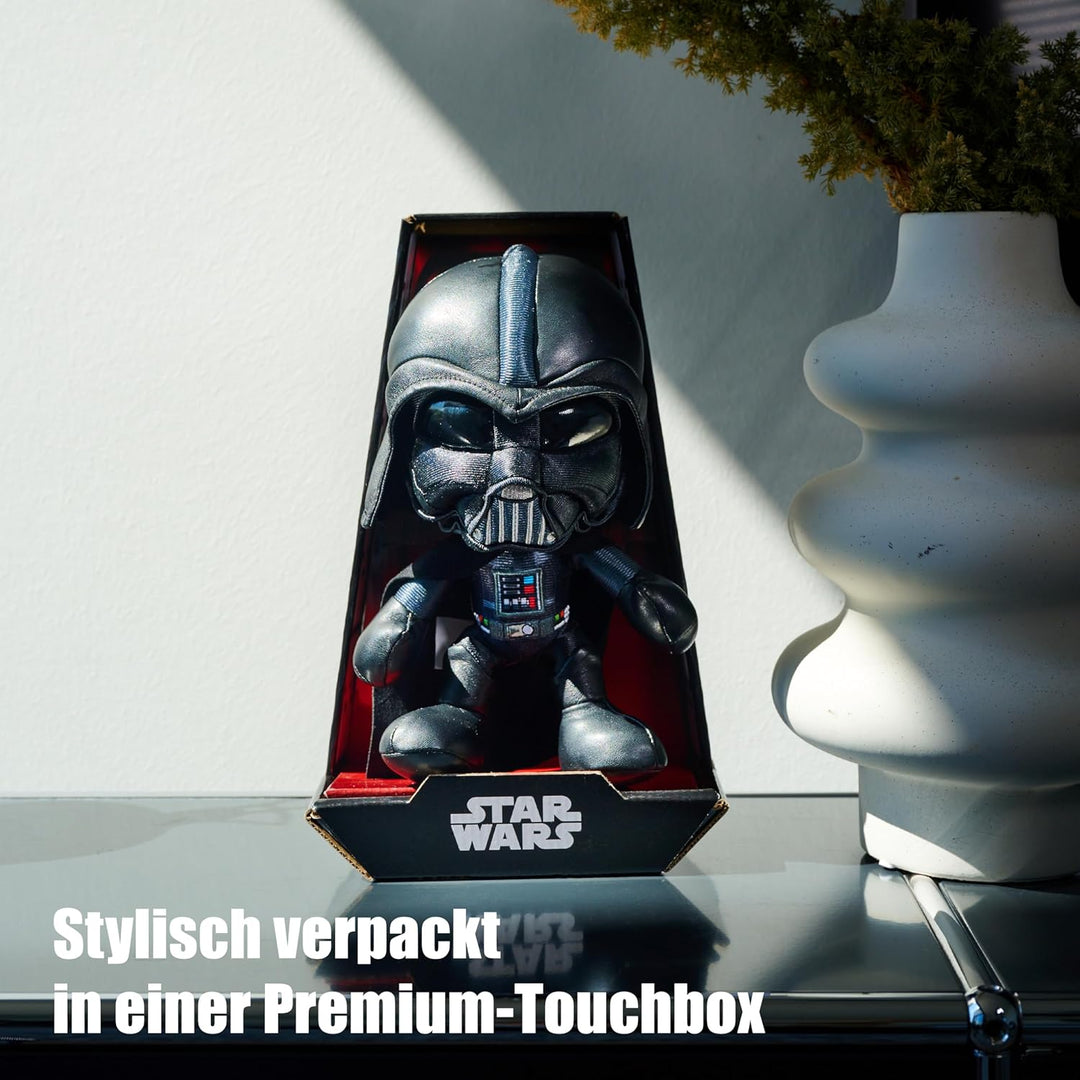 Disney Star Wars Darth Vader Plüschfigur 25 cm – Kuscheltier Sith Lord zum Sammeln und Spielen, weic