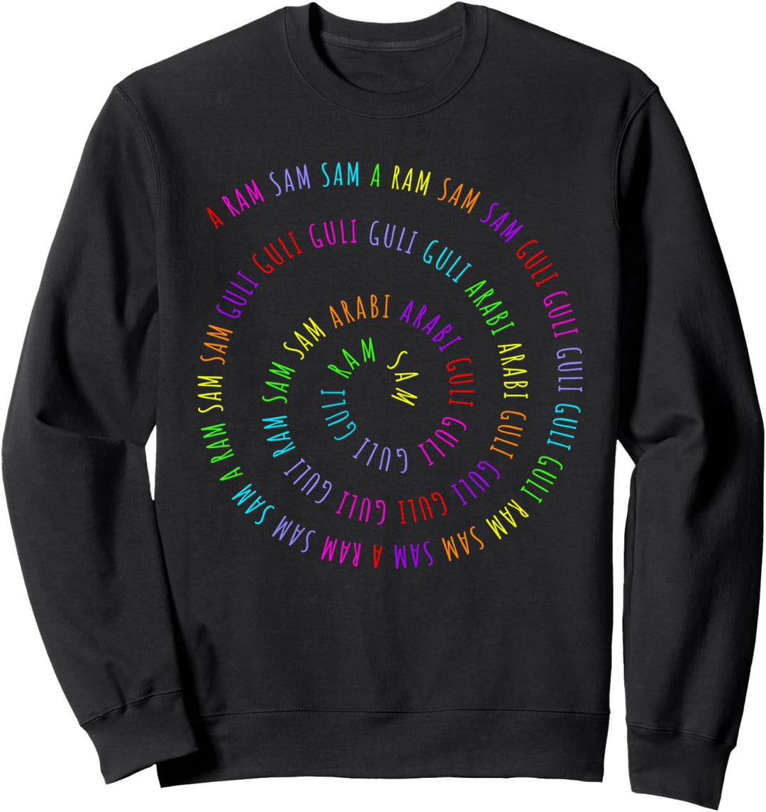 Aramsamsam Kinderlieder Kindergarten Kita Fun Singen Sweatshirt