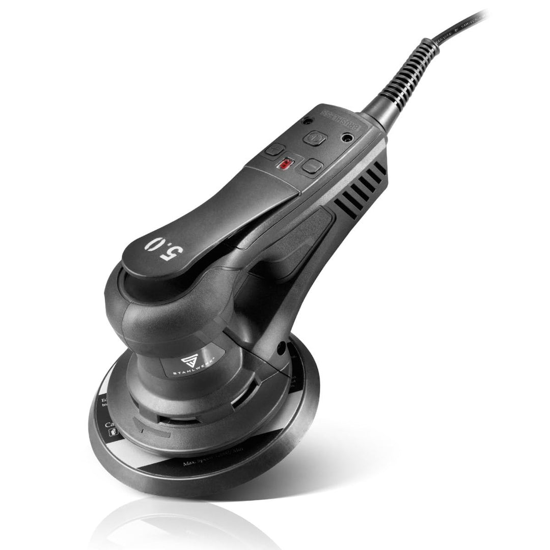 STAHLWERK ES-150 ST Brushless Exzenterschleifer Rotationsschleifer Handschleifer mit 350 Watt leistu