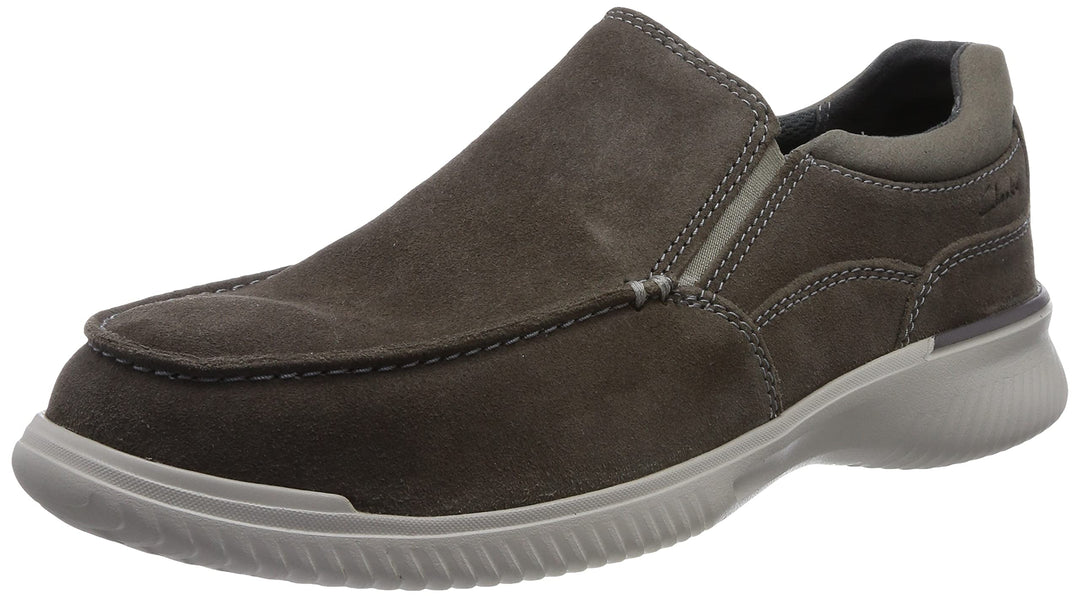 Clarks Herren Donaway Free Slipper 42.5 EU Stone, 42.5 EU Stone