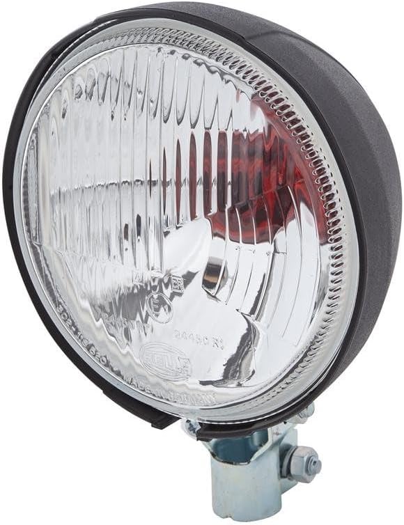 HELLA - Glühlampe-Hauptscheinwerfer - 24/12V - rund - Referenzzahl: 10 - Rohrstutzen/Anbau - rechts/