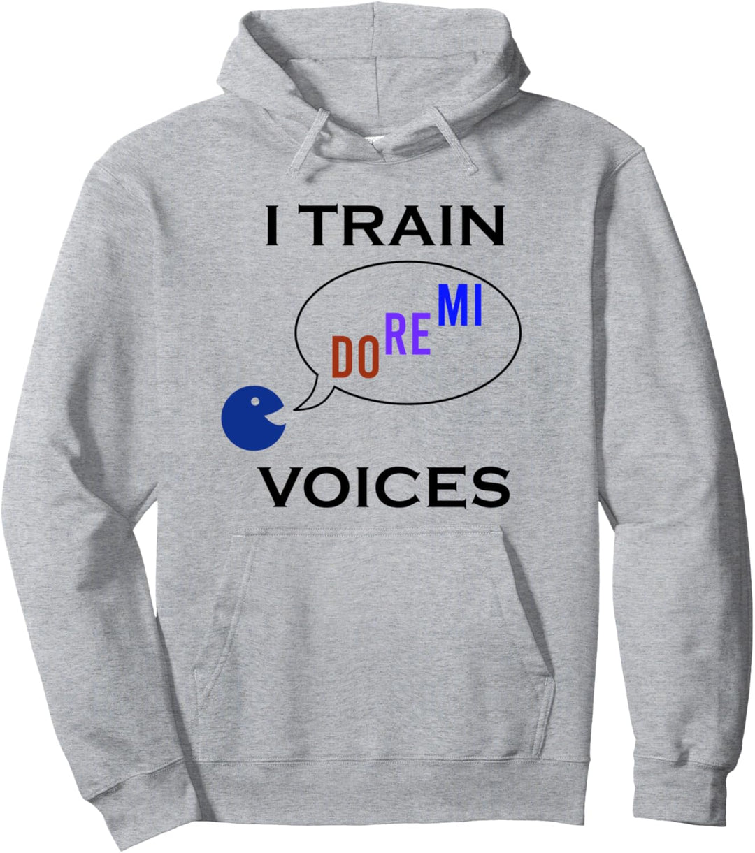 Singen Lustig Sagen Musiker Zug Stimmen Pullover Hoodie