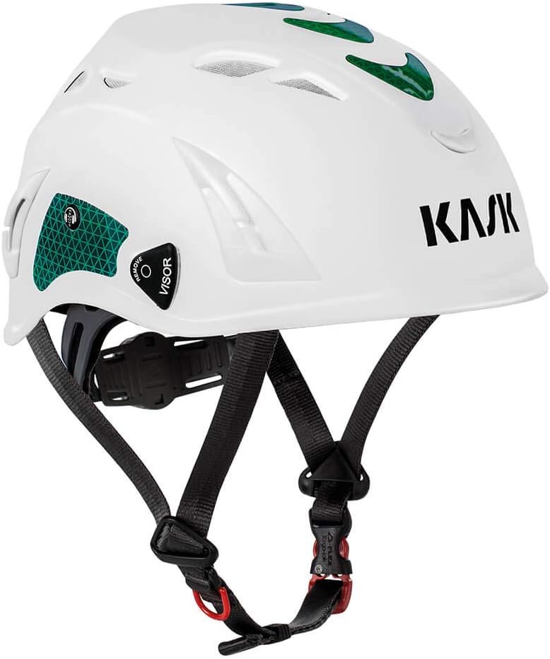 Kask Industriehelm Plasma Hi Viz Umfang 51-63 cm weiss/Grün, weiss/Grün