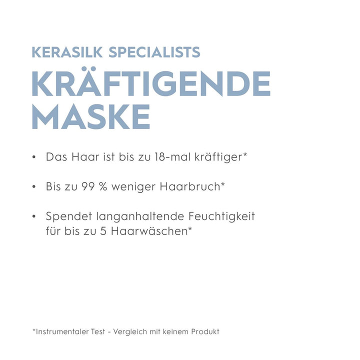 Kerasilk Specialist, Kräftigende Haarmaske für schwaches und zu Haarbruch neigendes Haar, 500ml 500