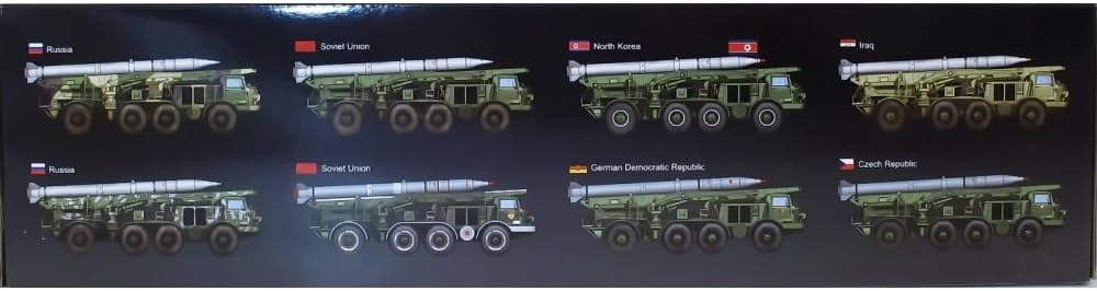 Trumpeter 001025 1/35 9P113 Tel W/9M21 Rakete auf Frog-7, verschieden