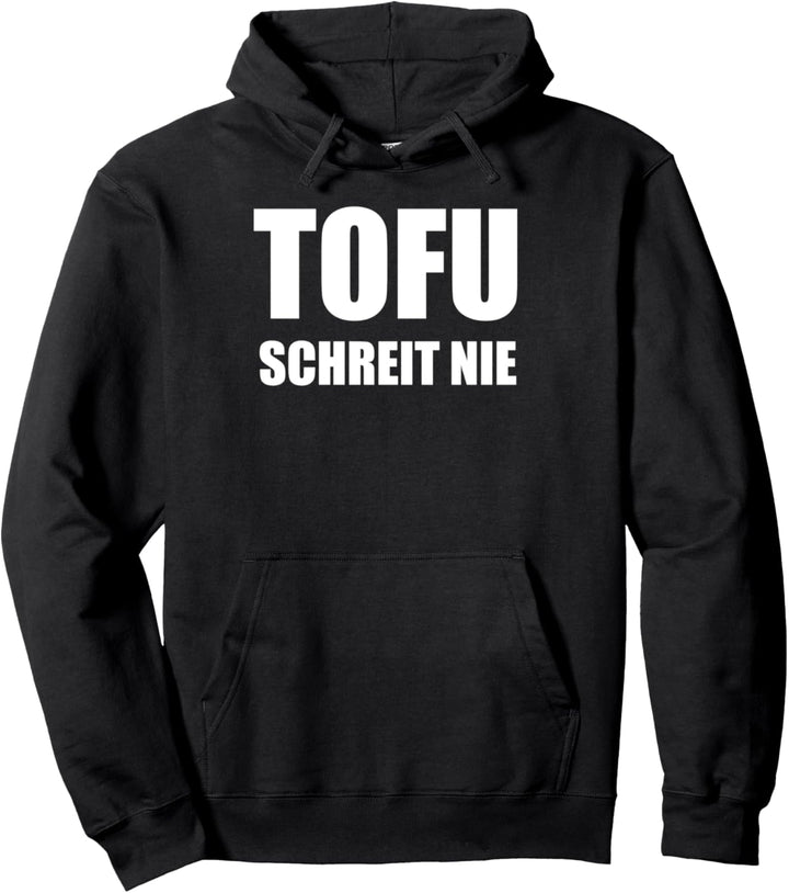 Vegan Tofu Veganer Tierschutz Pullover Hoodie