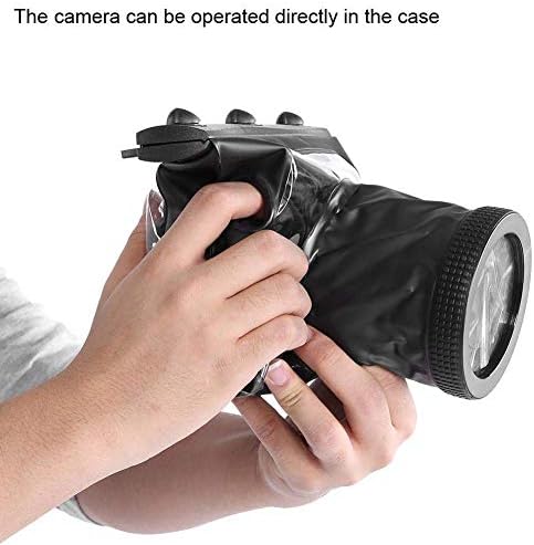 20M Unterwasser Unterwassergehäuse Tasche für DSLR Kameras, Universal Kamera Unterwassergehäuse Unte