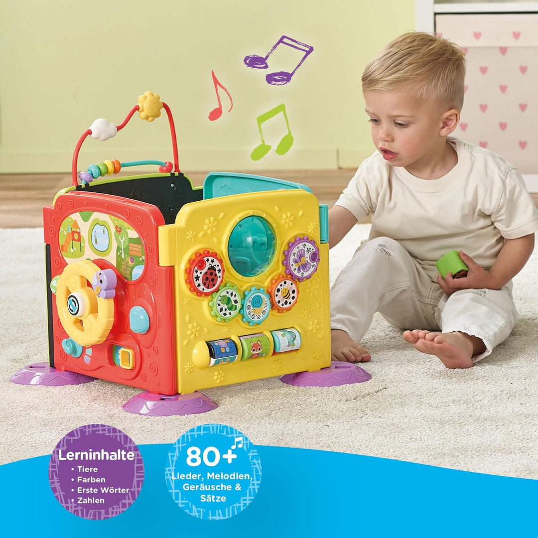Vtech Baby - Babys 3-in-1 Spielwelt – Interaktive elektronische und Nicht-elektronische Spielseiten