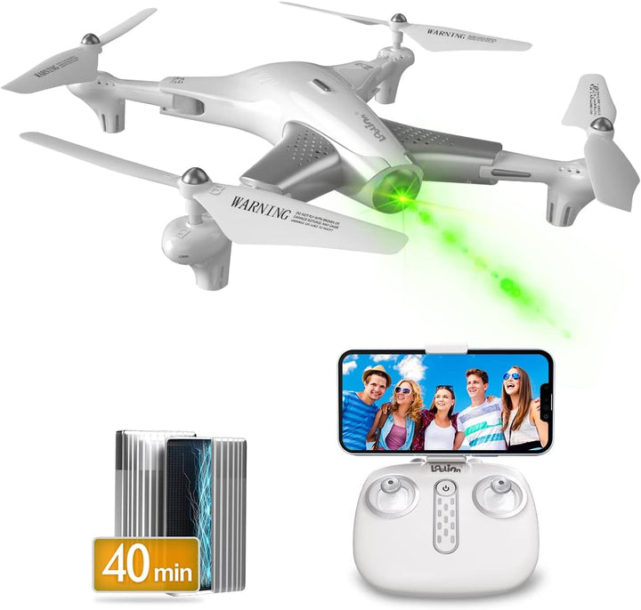 Loolinn | Drohne mit Optischer Flusspositionierungstechnologie - 40 Minuten lange Flugzeit/Sehr stab