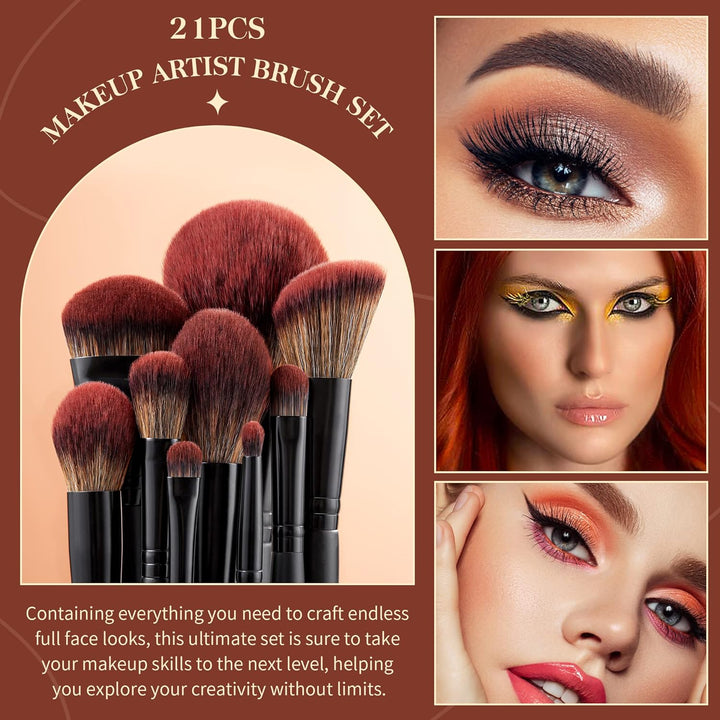 Jessup Pinselset Makeup Pinsel Makeup Brushes Set Schminkpinsel Set Kosmetikpinsel Augenpinsel Gesic