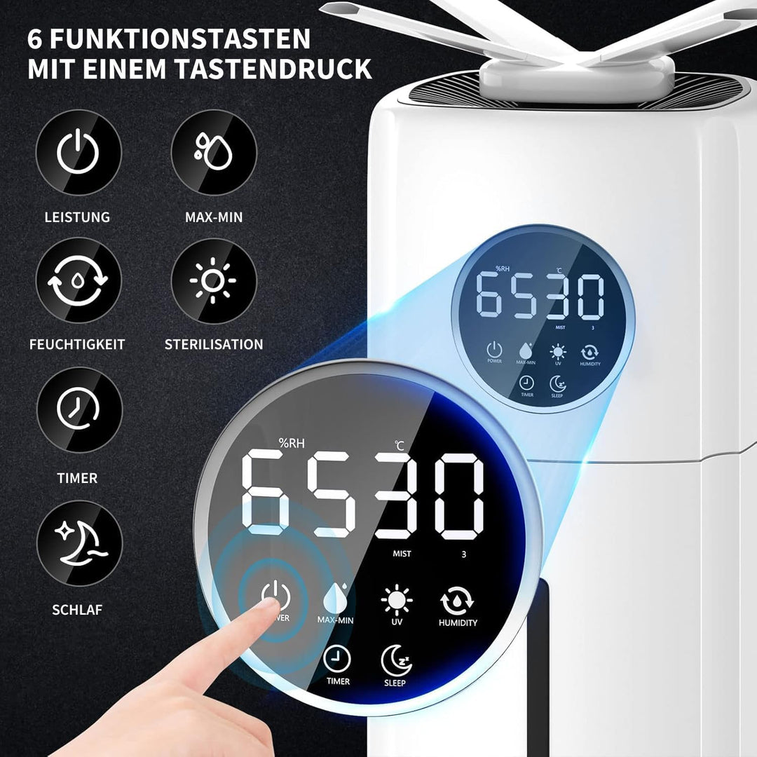 Industrieller Luftbefeuchter 21l For Hotels, Supermarkets, Factories,Quiet And Non-Disturbing Humidi