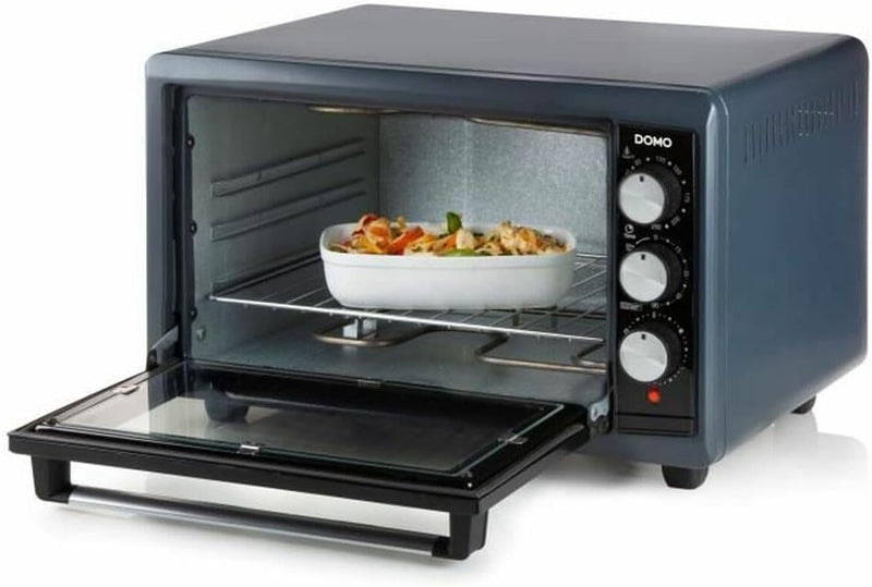 Domo DO518GO Minibackofen Timerfunktion 38l Schwarz