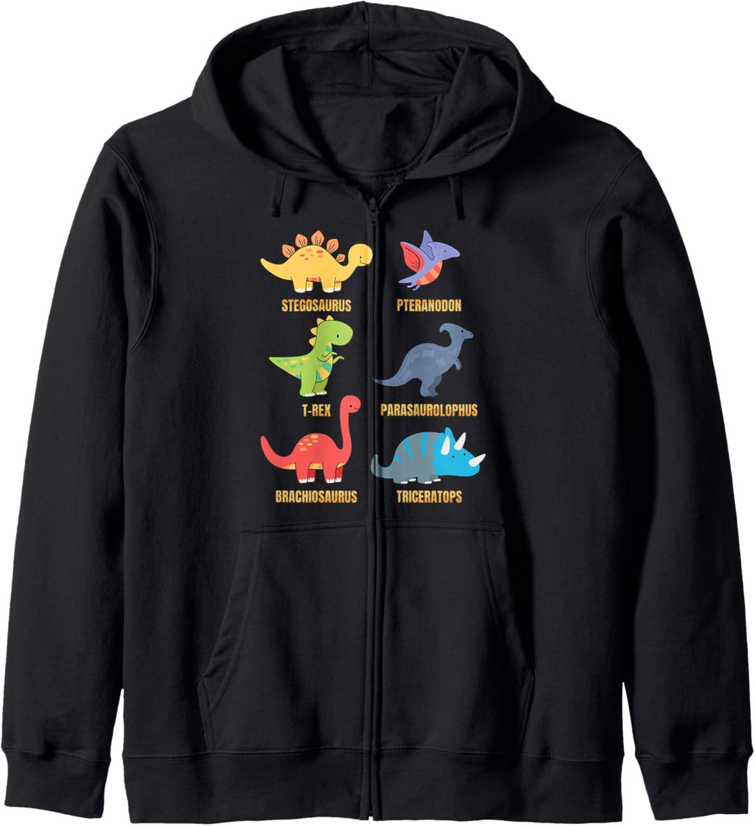 Types Of Dinosaurs Dino Identification - Cute Sweet Kapuzenjacke