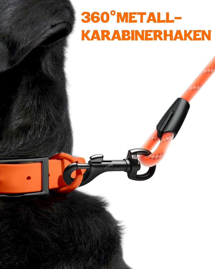 Toozey Schleppleine für Hunde, Wasserdicht Schleppleine 5M 10M 15M 20M Geeignet für Kleine, Mittlere