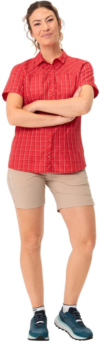 VAUDE Damen Women's Tacun Shirt Ii T-Shirt 36 Flame, 36 Flame