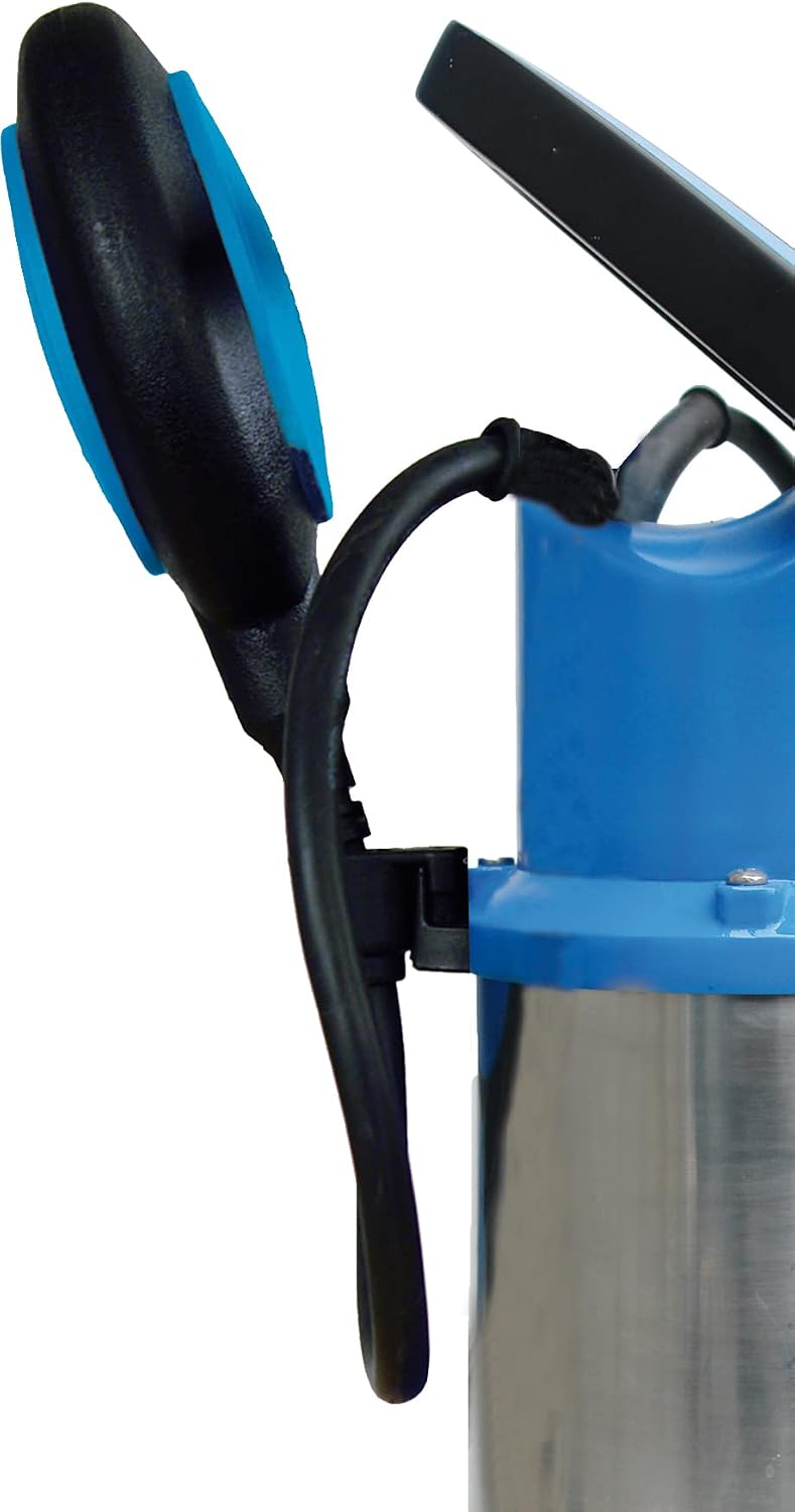 Güde 94246 Drucktauchpumpe GDT 901 &amp; Gardena Pumpen-Anschlusssatz: Schlauchkupplung zum schnellen An