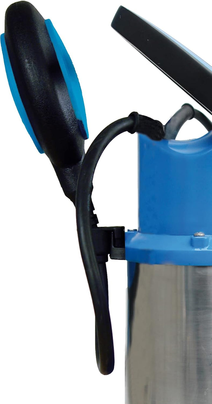 Güde 94246 Drucktauchpumpe GDT 901 & Gardena Pumpen-Anschlusssatz: Schlauchkupplung zum schnellen An