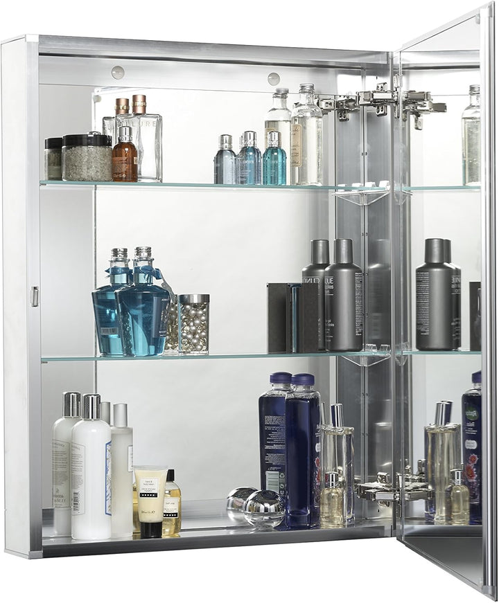 Croydex WC101469 Aluminiumschrank mit 1 Tür, 61 x 76 cm 61 x 76 cm Einzeltür, 61 x 76 cm Einzeltür