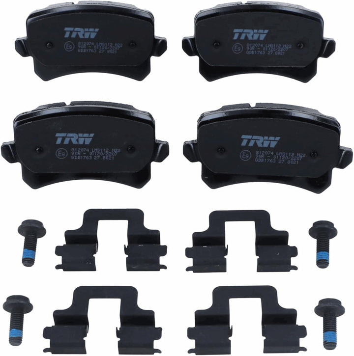 TRW GDB1763 Bremsbelagsatz, Scheibenbremse - (4-teilig) Single, Single