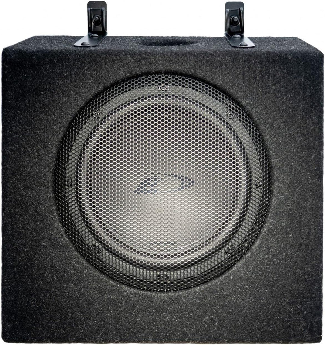 Alpine SWC-D84T6 Subwoofer Gehäuse kompatibel mit VW T6 &amp; T6.1 California, 20cm Tieftöner mit 300W