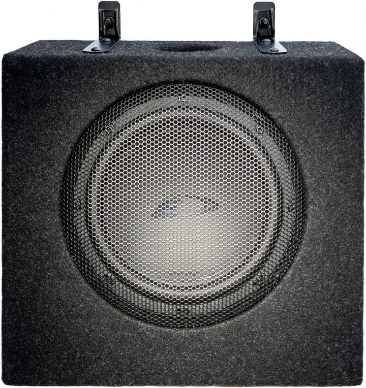 Alpine SWC-D84T6 Subwoofer Gehäuse kompatibel mit VW T6 &amp; T6.1 California, 20cm Tieftöner mit 300W