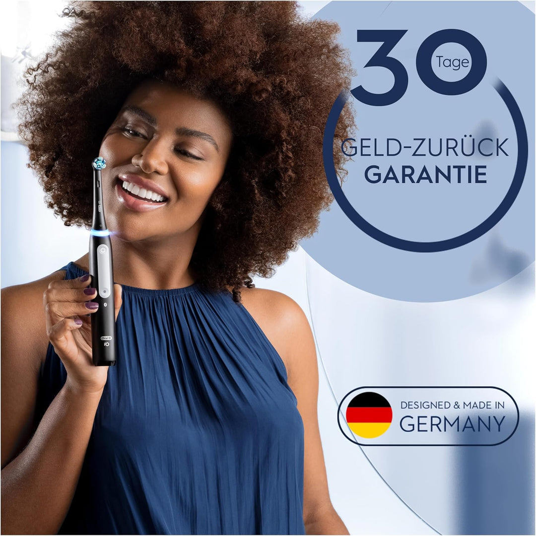 Oral-B iO Series 4 Plus Edition Elektrische Zahnbürste/Electric Toothbrush, PLUS 3 Aufsteckbürsten,