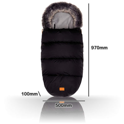 Winterfusssack mit Coralfleece/Fusssack für Kinderwagen/Buggy/Jogger/Atmungsaktiv/Kinderwagenfusssac