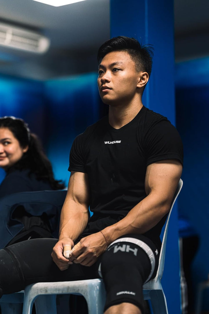 7mm Neoprene Knee Sleeves (Pair). Support for Men & Women, Weightlifting, Squats, Powerlifting, Snat