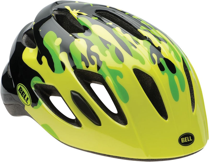 Bell Kinder Fahrradhelm 47-54 cm Pop Green Splat, 47-54 cm Pop Green Splat