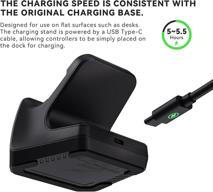Ladestation für Xbox Elite Series 2 Controller, Magnetische Ladegerät Dock Zubehör für Xbox Elite Se