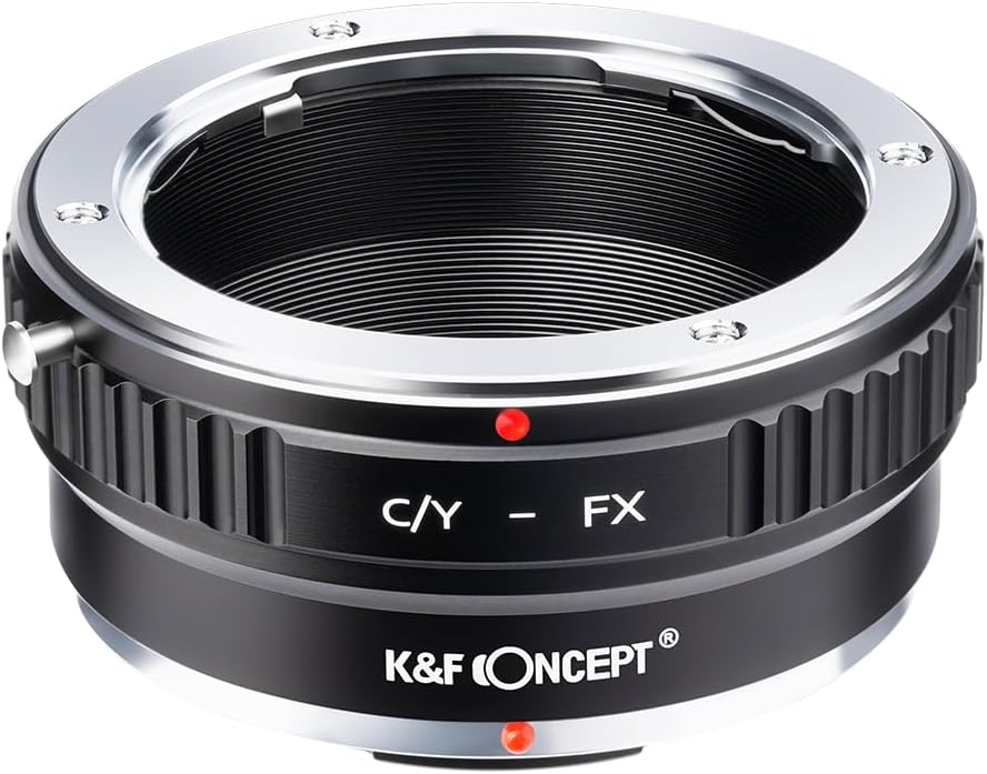 K&amp;F Concept® C/Y-FX Objektivadapter Adapter Fuji Objektiv Adapterring für Contax/Yashica Objektiv au