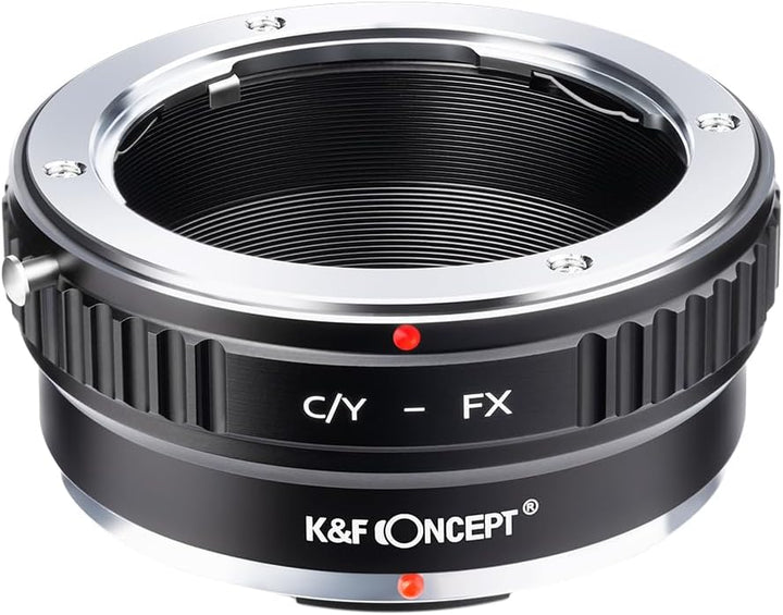 K&amp;F Concept® C/Y-FX Objektivadapter Adapter Fuji Objektiv Adapterring für Contax/Yashica Objektiv au