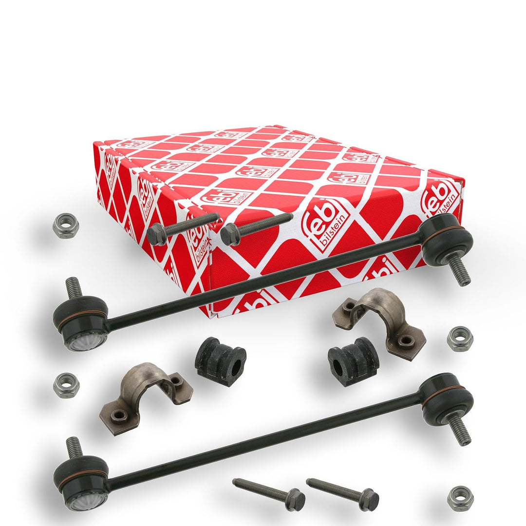 febi bilstein 37069 Stabilisatorlagersatz mit Verbindungsstangen , 1 Stück
