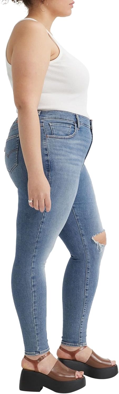 Levi's Damen Plus Size 720 High Rise Super Skinny Jeans S Island Medium Plus, S Island Medium Plus