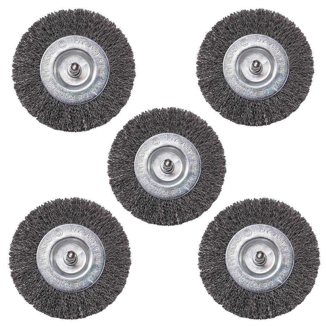 Fugenbürsten Nylon Metall Sets (Fugenbürste 5x Metall), Fugenbürste 5x Metall