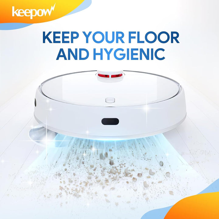 KEEPOW Zubehör für Xiaomi Mop Pro/Mi Robot Vacuum Mop P, Ersatzteile für Xiaomi Robot 2S Zubehör, 18