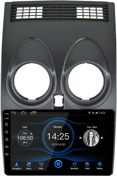 EZoneTronics Android 10 für Nissan Qashqai J10 2008-2014 Autoradio Stereo 9 Zoll Touchscreen High De