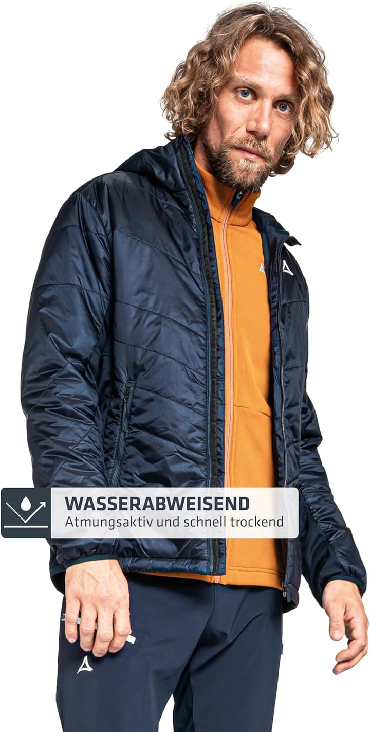 Schöffel Herren Hybrid Jacket Stams M, wasserabweisende, atmungsaktive Outdoorjacke, Funktionsjacke