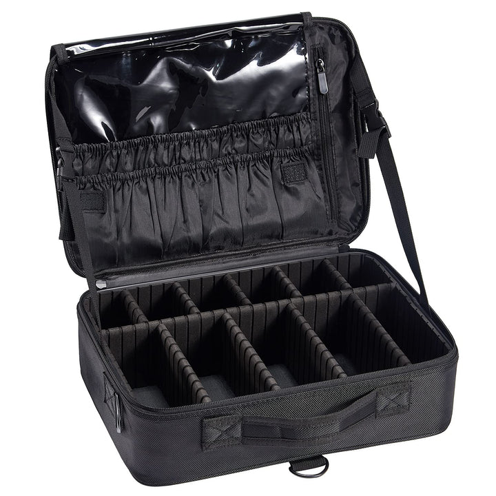 Kosmetiktasche Gross Make up Tasche Schminktasche Kosmetikkoffer Make up Koffer Schminkkoffer Leer M