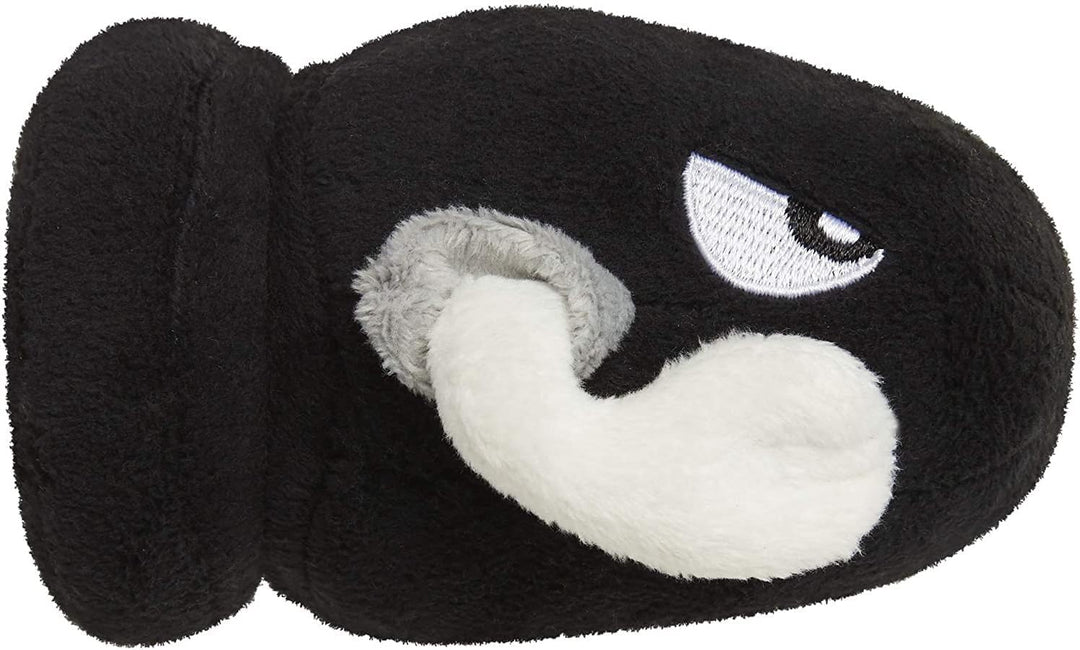World of Nintendo Mario Bros U - Bullet Bill - Plüsch Schwarz, Schwarz