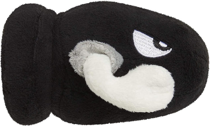 World of Nintendo Mario Bros U - Bullet Bill - Plüsch Schwarz, Schwarz