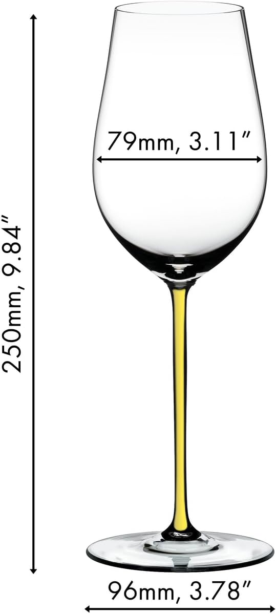Riedel Fatto A Mano Old World Weinglas Riesling gelb, Riesling Gelb