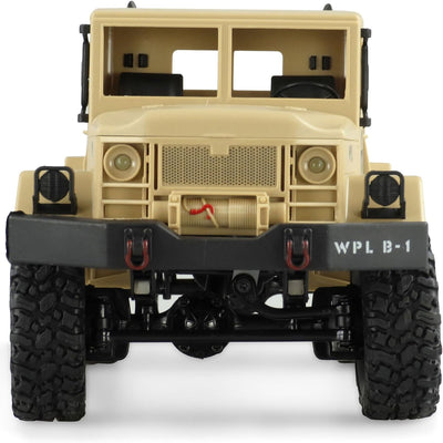 Amewi 22328 Sandfarben U.S. Militär Truck 4WD 1:16 RTR Uhr