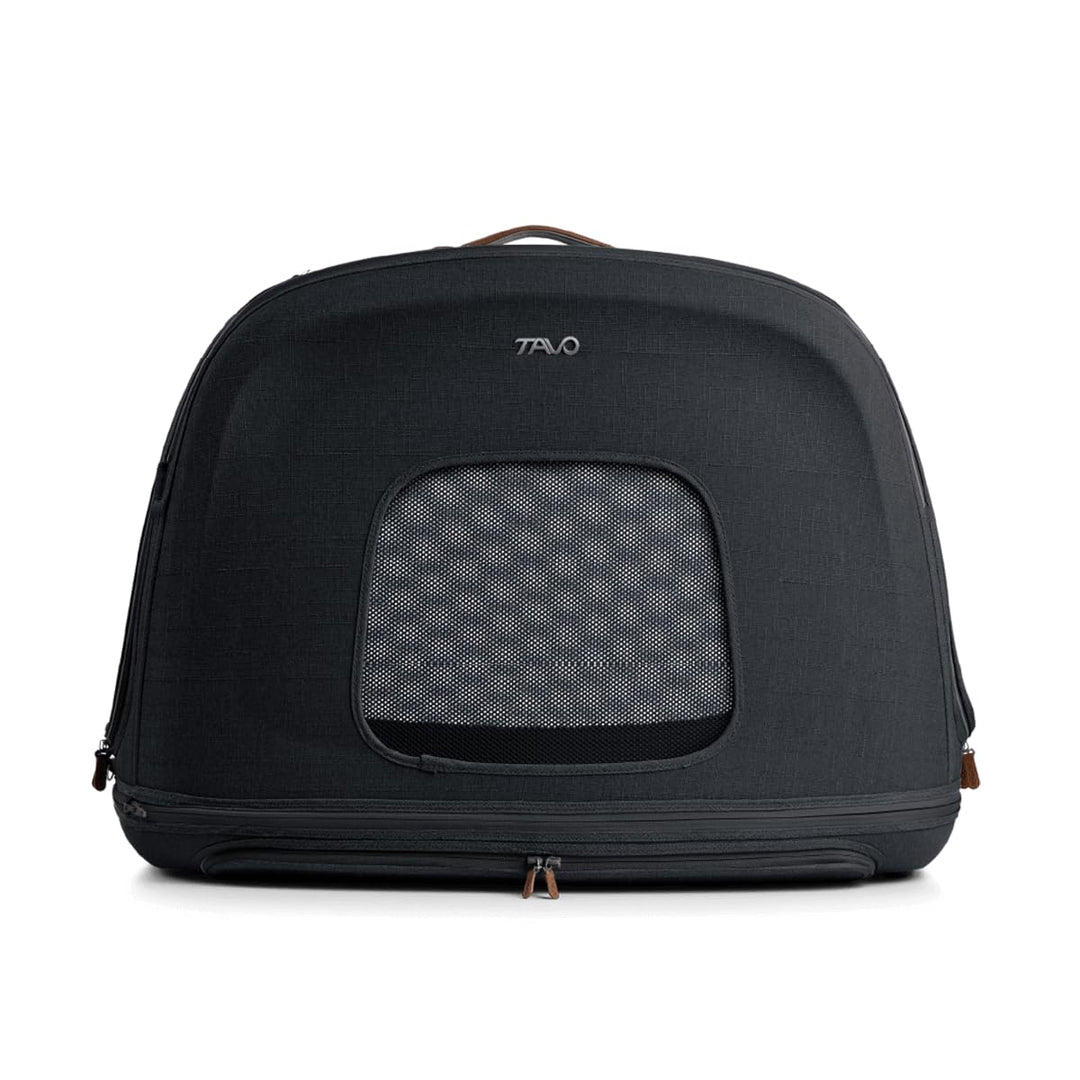 Tavo Crispin Haustier-Transportbox Medium – Crash-getestete Auto-Transportbox für Hunde & Katzen, IS