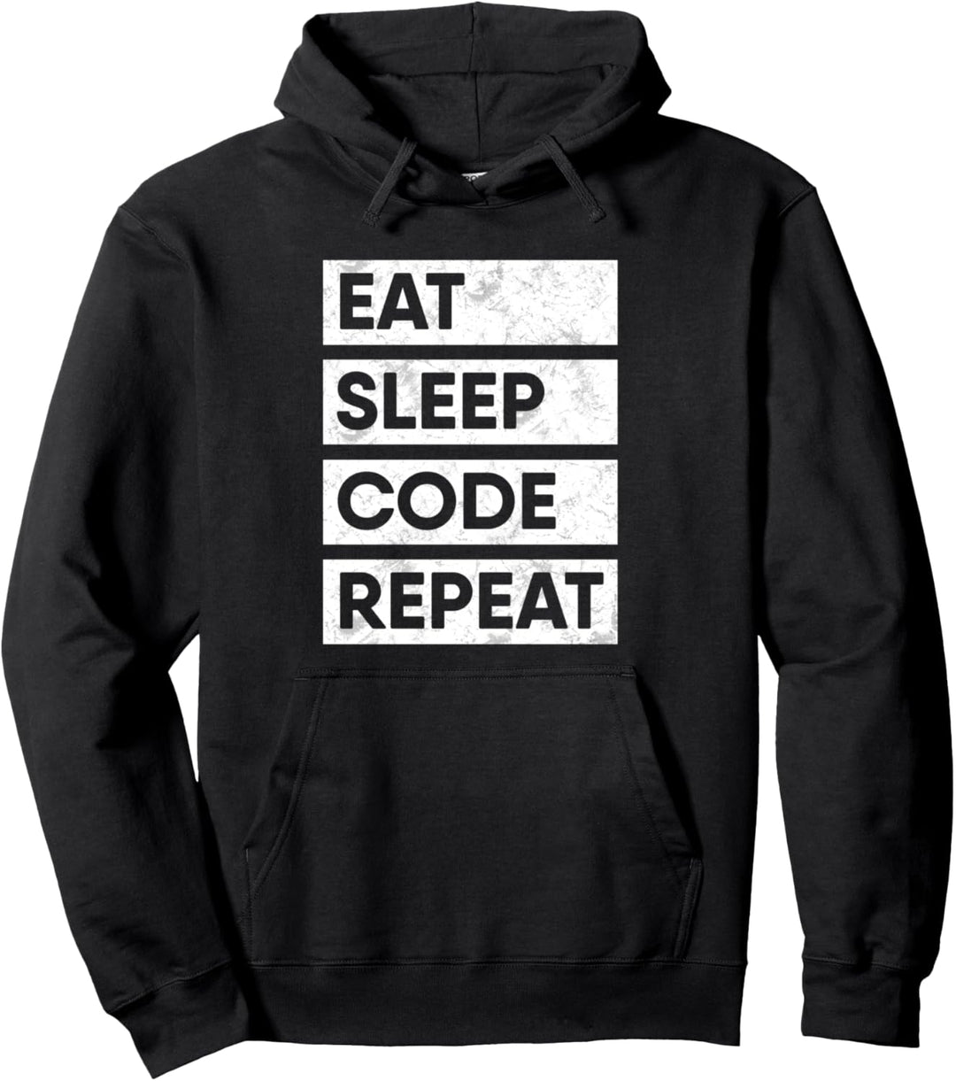 Informatik Programmierer Eat Sleep Code Programmer Pullover Hoodie