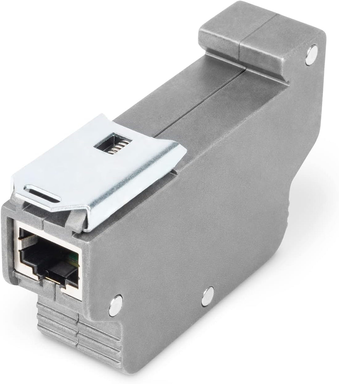 DIGITUS PoE Überspannungsschutz - bis 10 kV - 2X RJ45-Port - PoE++ - DIN-Schienenmontage - IP40 Schu