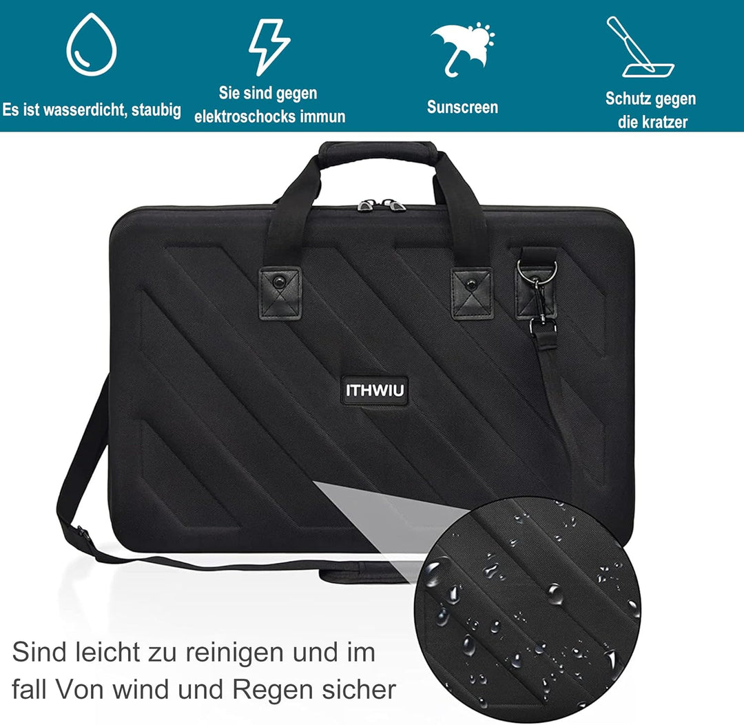 OUUTMEE Hart Reise Tragen Tasche für Pioneer DDJ SR SR2 RR Denon MC4000 Numark NVII Mixtrack Pro 3 N