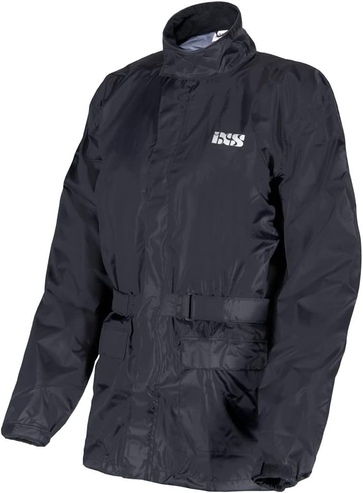 IXS Niemes II Motorrad Regenjacke Schwarz XS, Schwarz XS