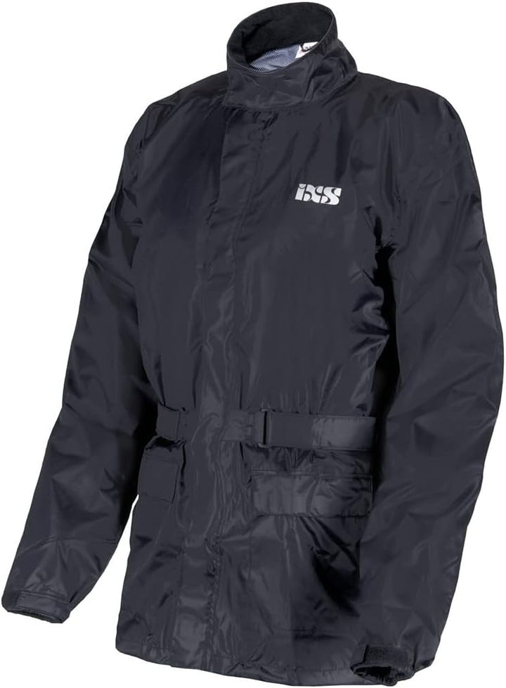 IXS Niemes II Motorrad Regenjacke Schwarz XS, Schwarz XS